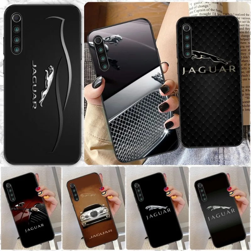 

Luxury Car J-Jaguar Phone Case for Xiaomi Redmi Note 11 10 9T 8 7 Pro 9 9A 9C 8 Black Soft Phone Cover Funda