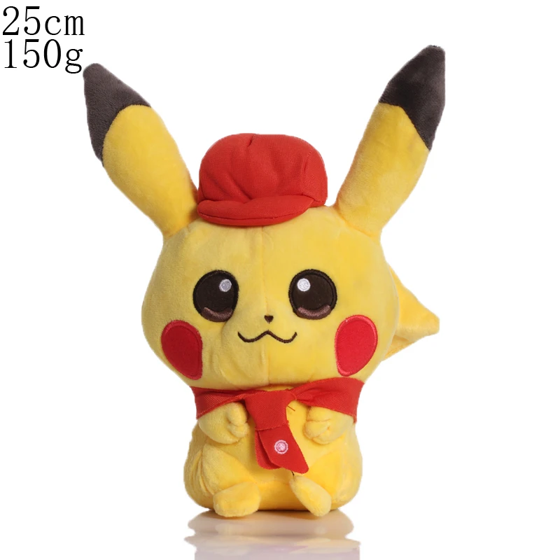 

5pcs/lot TAKARA TOMY Pokemon 25cm Pikachu Plush Toys Doll Soft Stuffed Toys for Kids Children Gifts