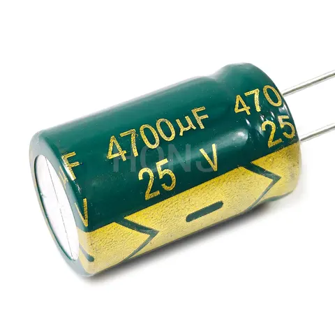 5 шт. 25V4700uf 16x25 мм алюминиевый электролитический конденсатор 4700uf25v 25v 4700uf 25wv 4700mf 25vdc 4700MFD 25v4700mf 4700mf25v ±20%