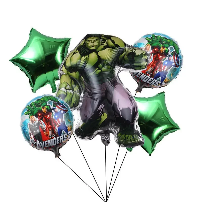 

Комиксы Marvel Мстители Халк мультфильм трехмерная специальная форма алюминиевая пленка шар Дети День рождения фотосессия Рождественское украшение