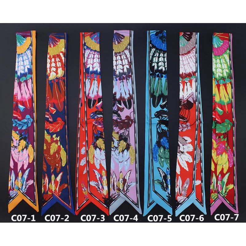 Новый стиль галстук сумка ручка лента высококачественный эмуляционный шелковый