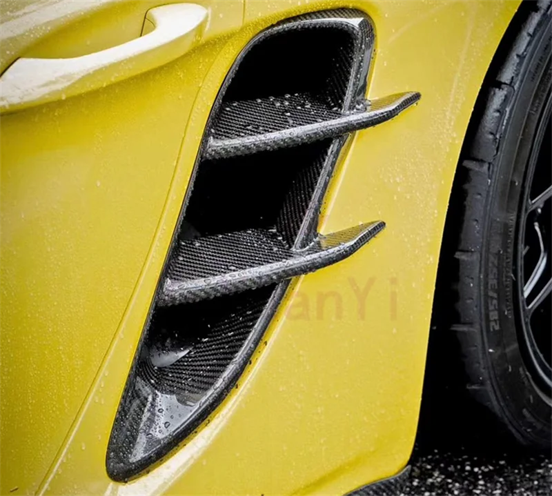 Оригинальные вентиляционные отверстия из углеродного волокна TK в стиле 3K для