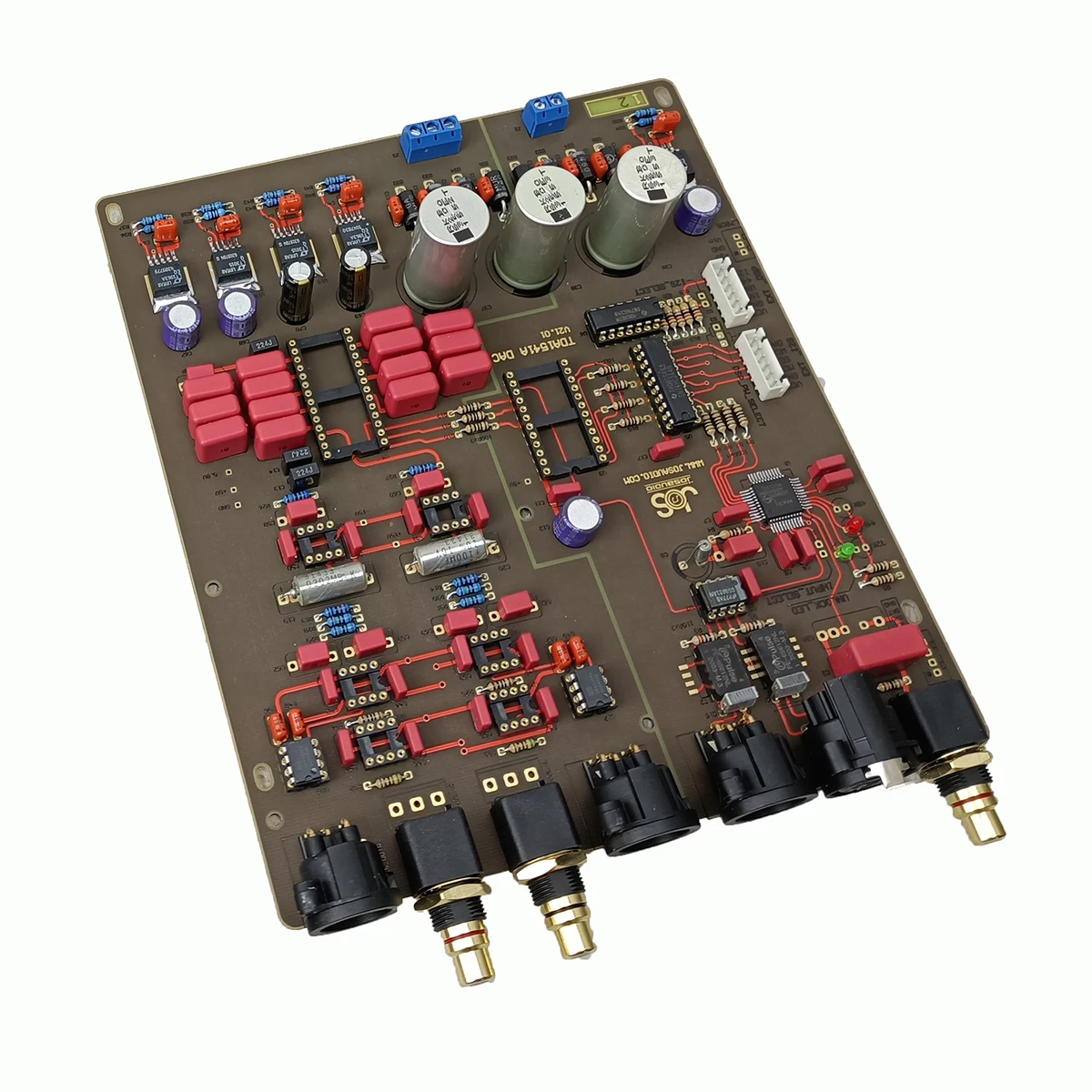 

Декодер Hi-Fi Forum на 10-ю годовщину TDA1541 DAC, полуготовая продукция