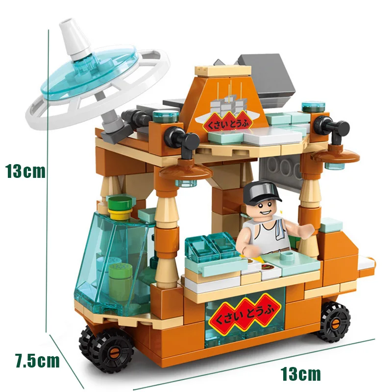 Классические строительные блоки для укладки снэк-дом кирпичные