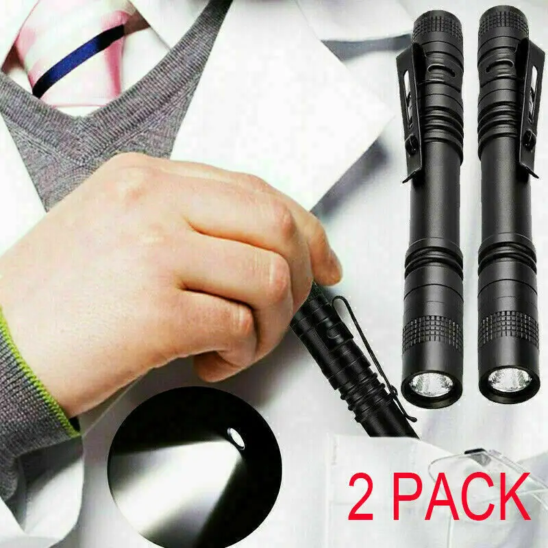 

E5 2x Tactical LED Mini Flashlight Small LED Fishing Camping Torch Light Lantern Super Bright Penlight Pen Torch Pocket Linterna