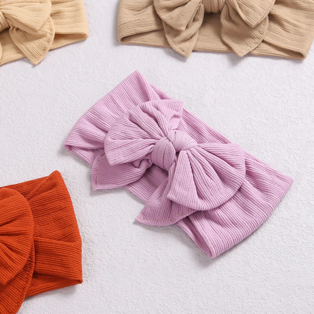 

37color Hair Bows Girl Headband For Baby Girl Nylon Hairband For Children Turban Baby Hair Accessories