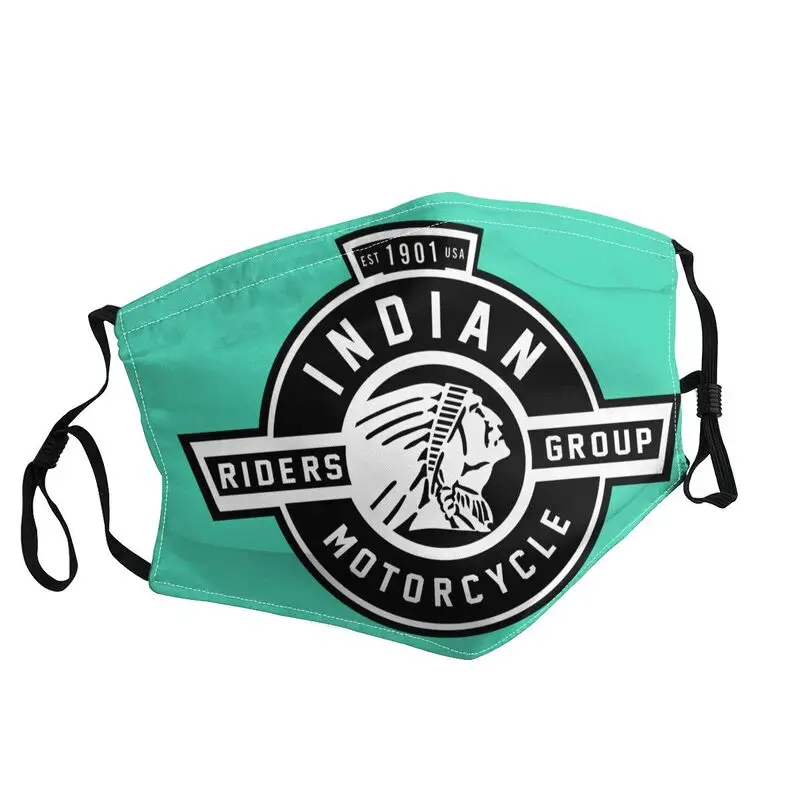 

Non-Disposable Indian Motorcycle Face Mask Mask Men Women Anti Haze Dustproof Protection Cover Respirator Mouth Muffle