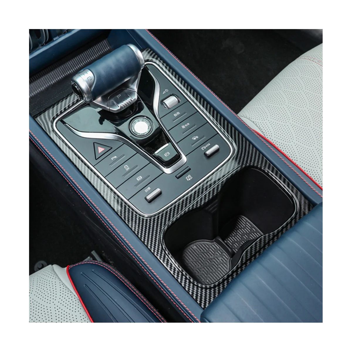 Отделка панели центрального блока управления для BYD Atto 3 Yuan Plus 22-23