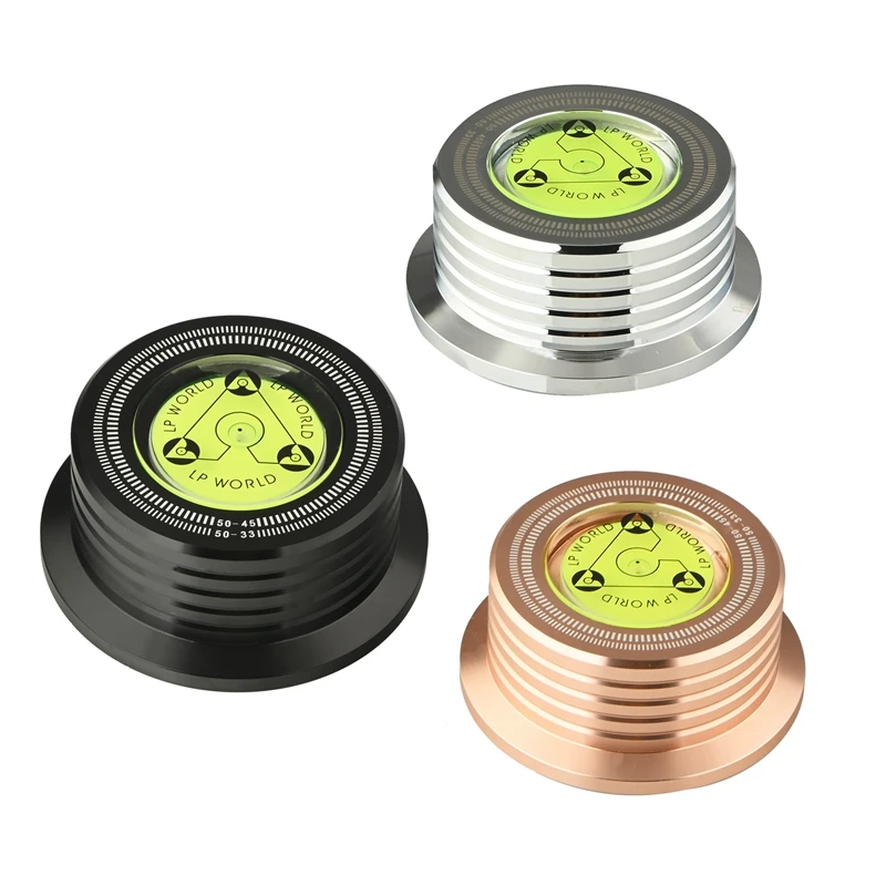 

FULL-Aluminum Vinyl Record Weight Hifi 50HZ LP Disc Stabilizer Turntable Vinyl Aluminum Alloy Weight Clamp