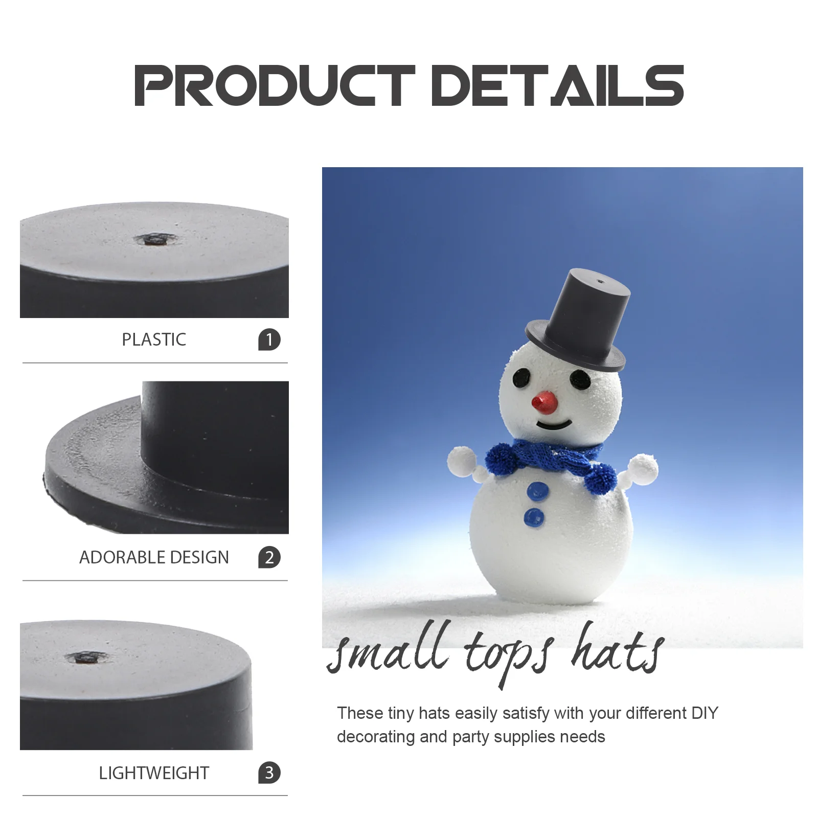 Пластиковая шляпа клоуна изящные миниатюрные шляпы сменные крошечные