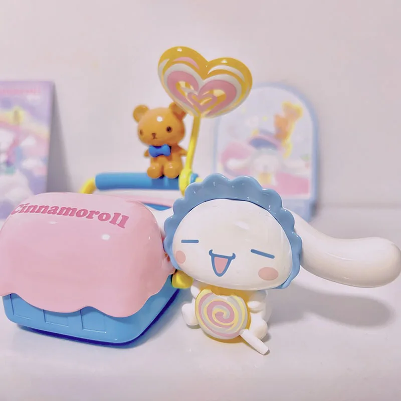 Miniso Sanrio красочная еда Веселая серия фотокартинка Kuromi pacha собака Jade милая кукла