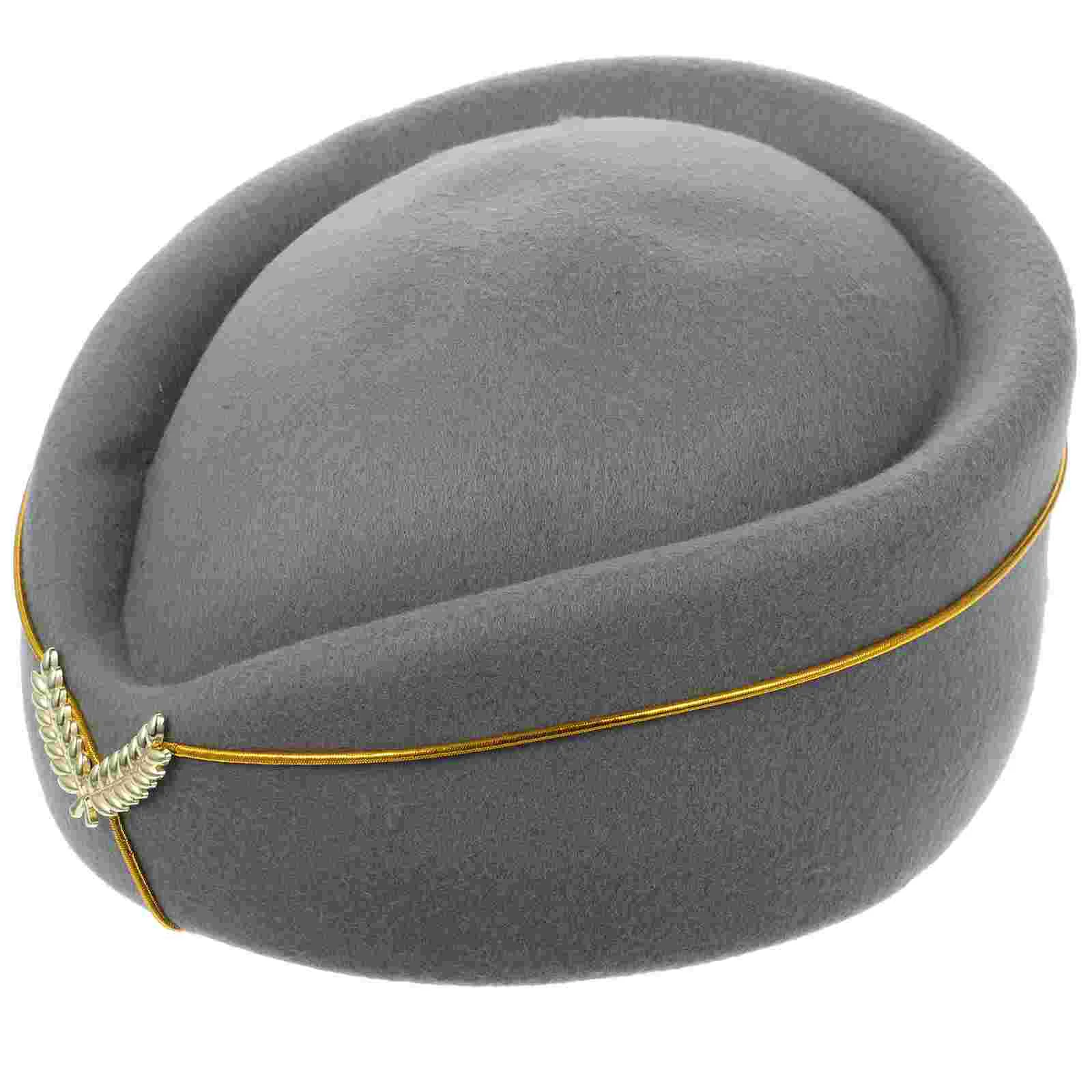 Женская шляпа стюардессы Берет Кепка Костюм Шляпы Женские