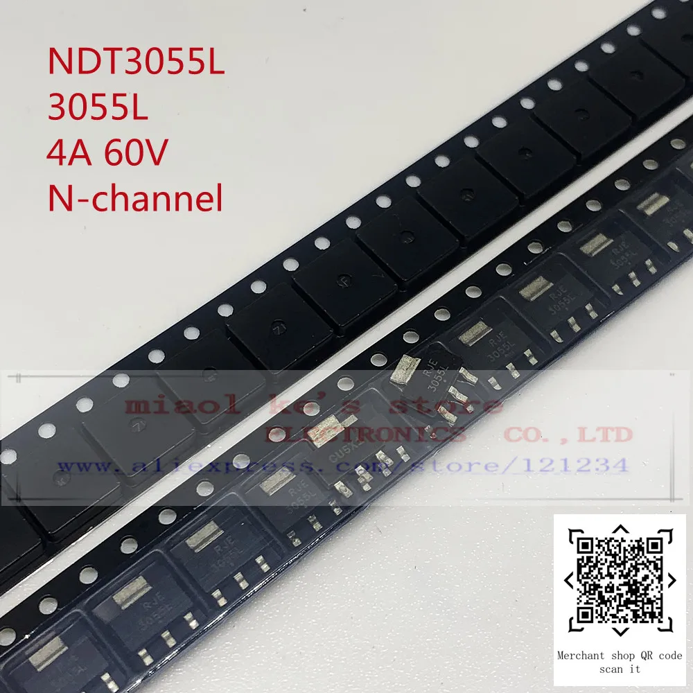 [10 шт.] 100% Новый оригинальный NDT2955 NDT3055L NDT410EL 2955 3055L 410EL SMD Триод SOT-223 МОП полевой транзистор