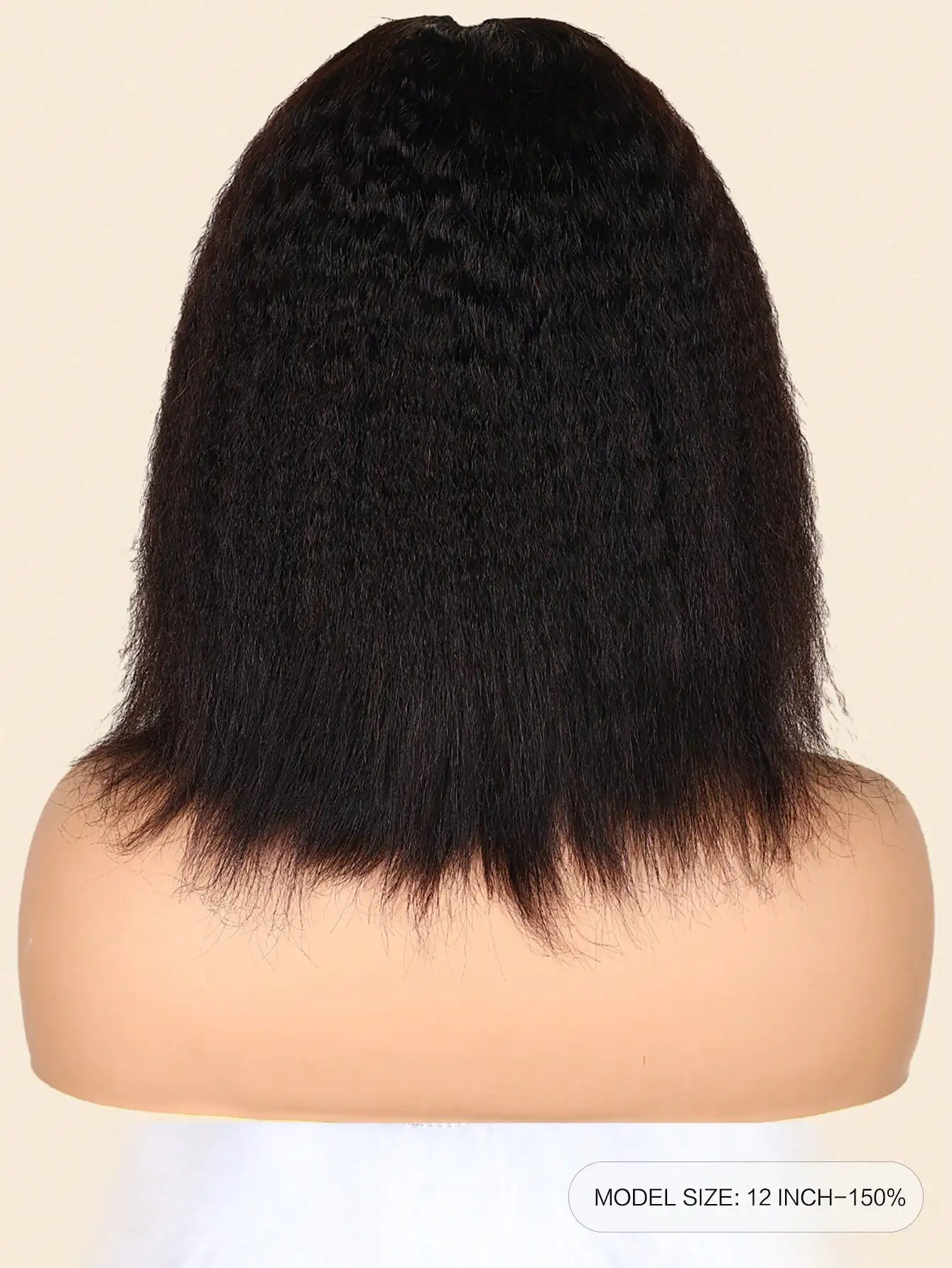 Короткий V-образный парик TNICE полностью машинное производство странные прямые