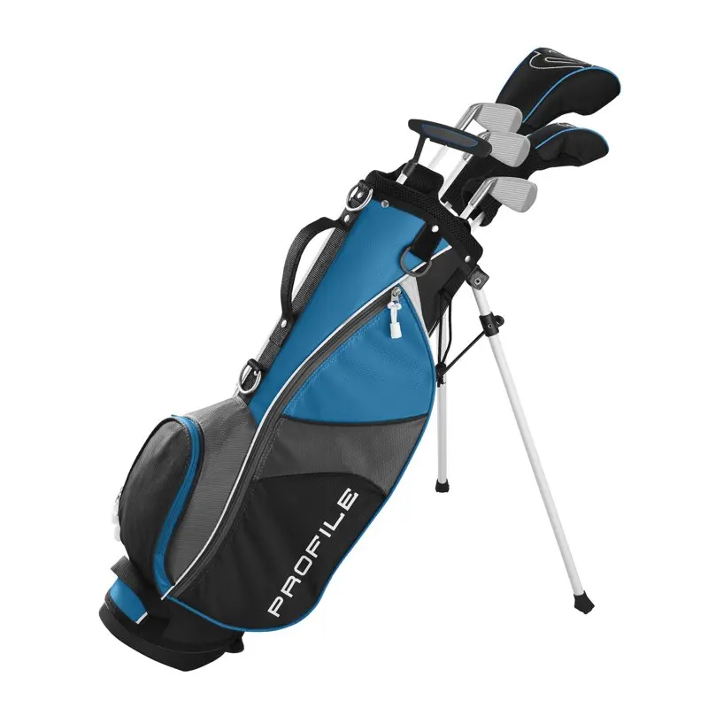 

Profile JGI Junior Large Complete Golf Club Set with Bag, 11-13 Years Old, Blue, Right Handed