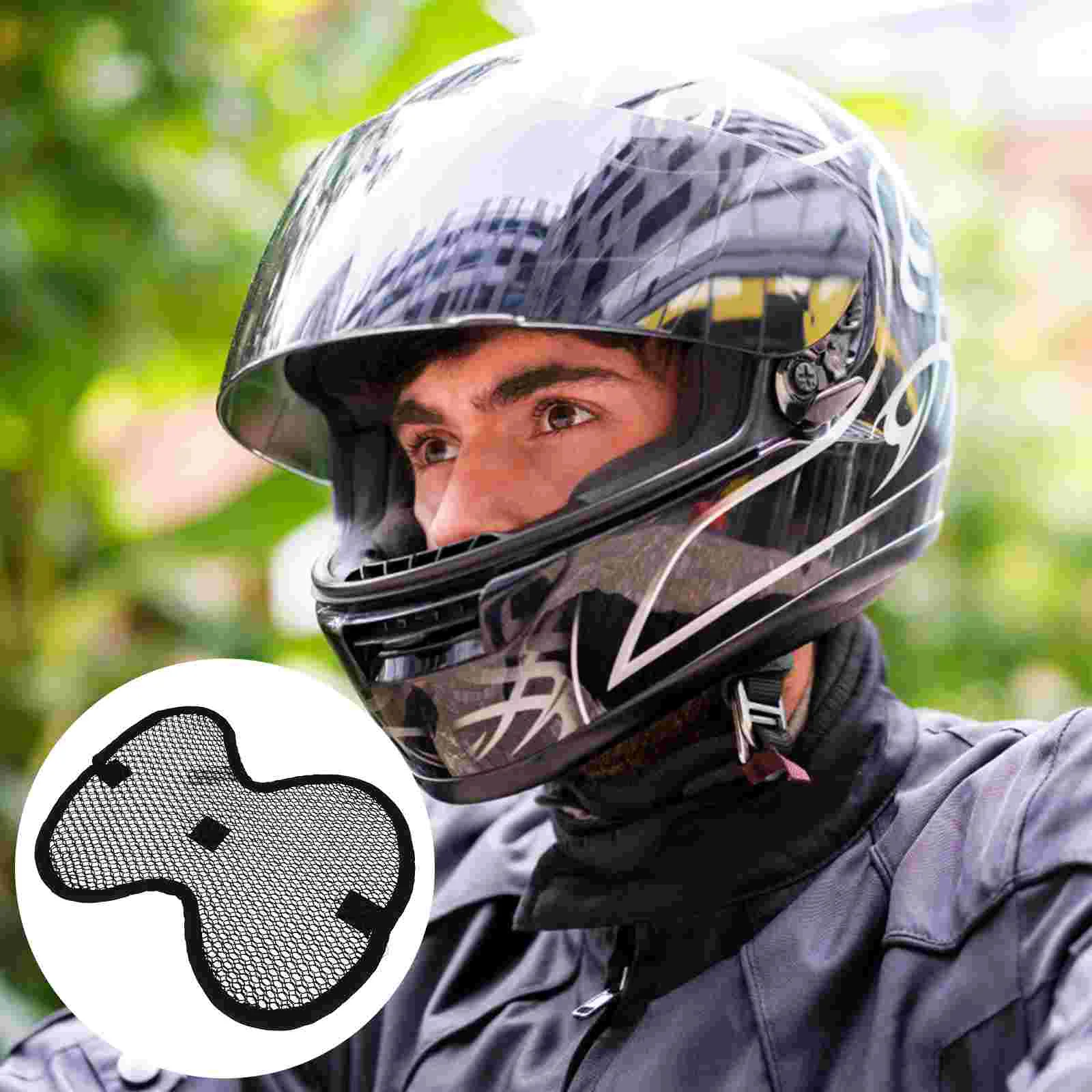 2 шт. подушка для мотоцикла подкладка сетчатые шлемы велосипед универсальный