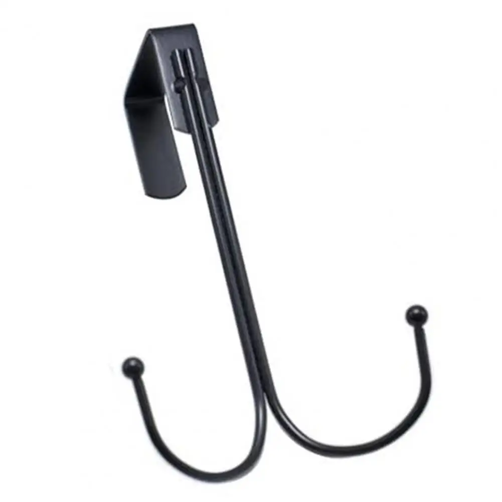 

Practical Door Hanger Dual Hooks Wear-resistant Back Door Hook Multipurpose Punch Free Back Door Hook