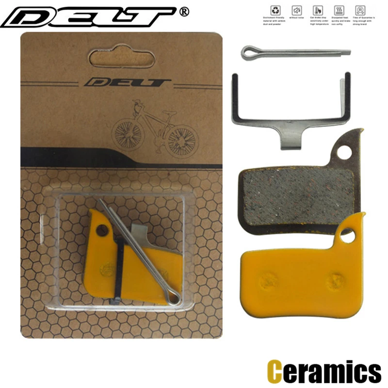 DELT 4 пары велосипедных дисковых тормозных колодок для SRAM AVID уровень TLM красный 22 B1