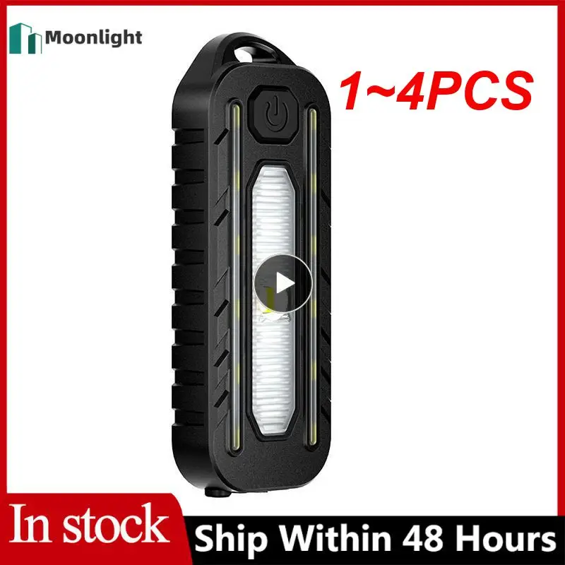 

Фонарик светодиодный карманный с зарядкой от USB, 1-4 шт.