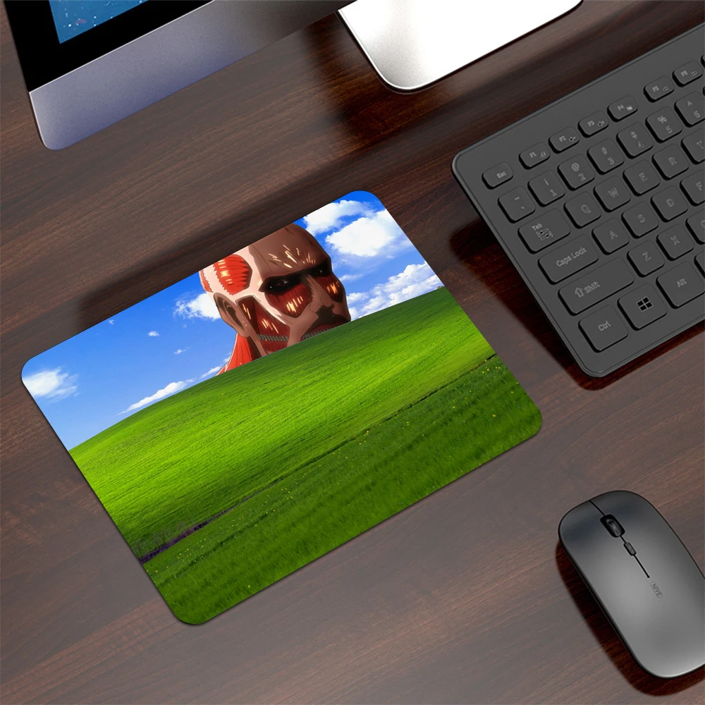 

Anime Mouse Pad Gamer Mice for Laptop PC Universal Comfortable Anti-slip Mause Mat for Laptop Notebook Mousepad Attack on Titan