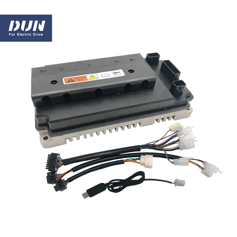 

DN72100 DUN-VOTOL Controller FOC BLDC 130A Boost Brushless EM100S Programmable Controller For QS 2KW Motor