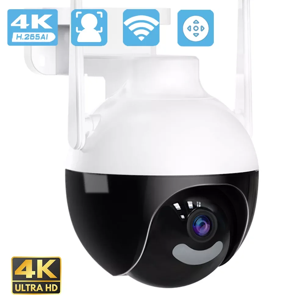 

IP-камера наружная с датчиком присутствия, 8 Мп, PTZ, Wi-Fi