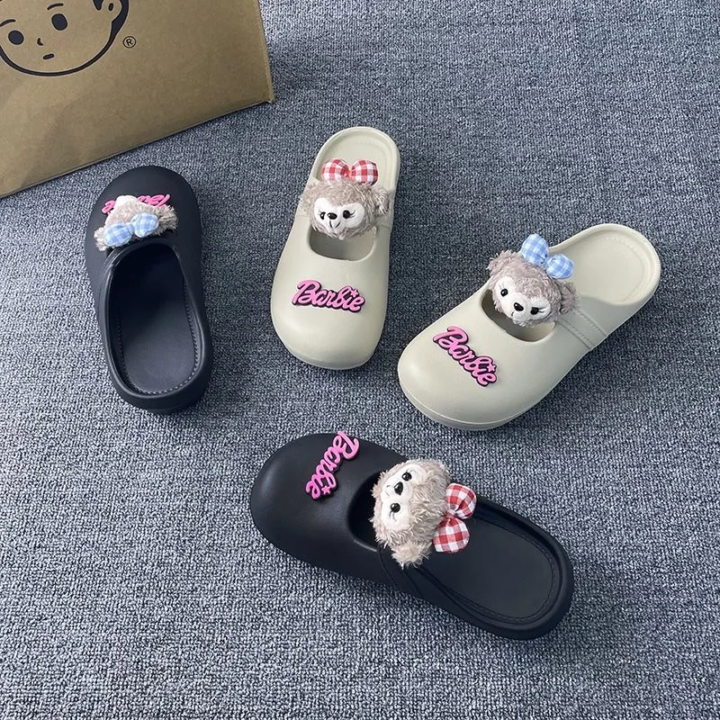 Милые тапочки для куклы ShellieMay Duffy с героями мультфильмов новинка 2024 домашняя