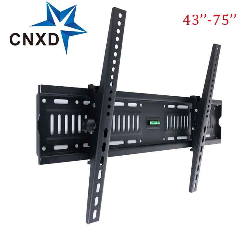 CNXD TV Wall Mounts Bracket , Tilt Bracket For 43-75 Inch LED LCD TVs VESA Max 600x400mm Loading Weight 70kg TV Support