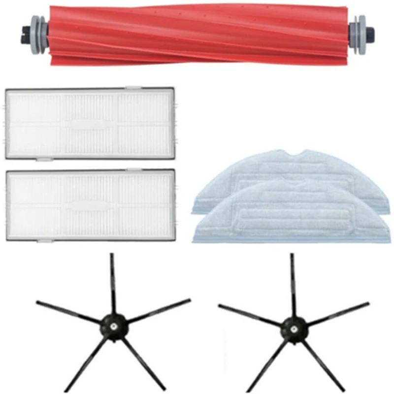 

Replacement Parts Main Brush Filters Mop Cloths For Xiaomi Roborock S7 T7S T7plus Robotic Vacuum Cleaner Accessories