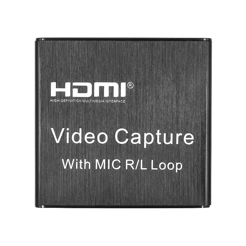 Карта видеозахвата 4K HDMI 1080p для настольных игр USB 2.0 устройство записи прямой