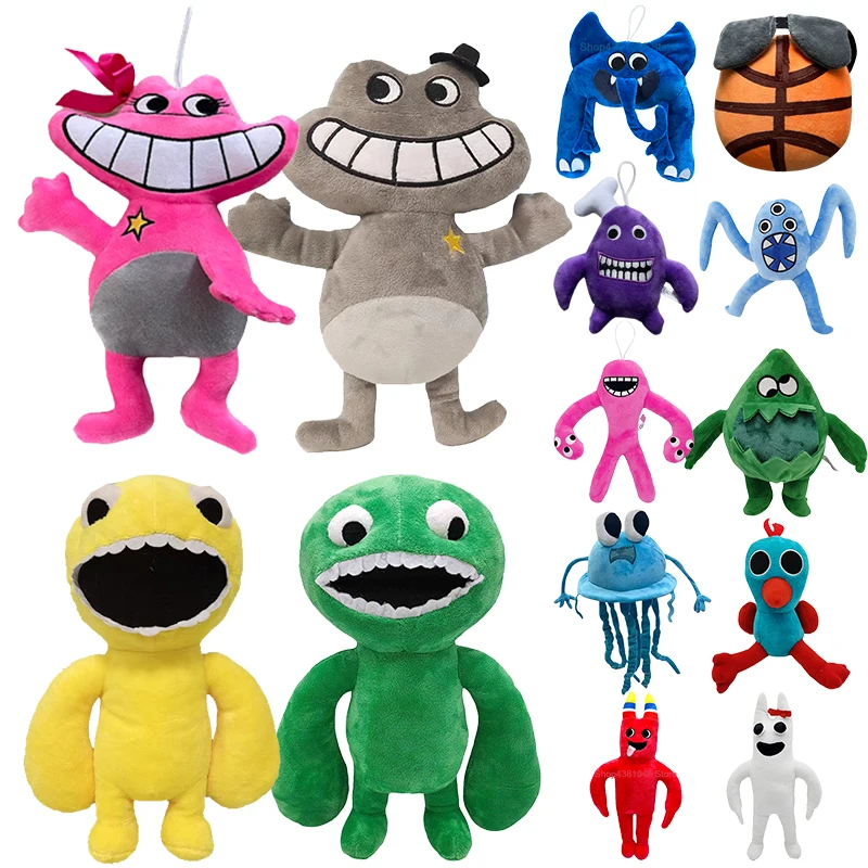 Game Garten of Banban Chapter 2 Plush Jumbo Josh Slow Seline Nabaab Sheriff Toadster Black Monster Horror Doll Halloween Gift