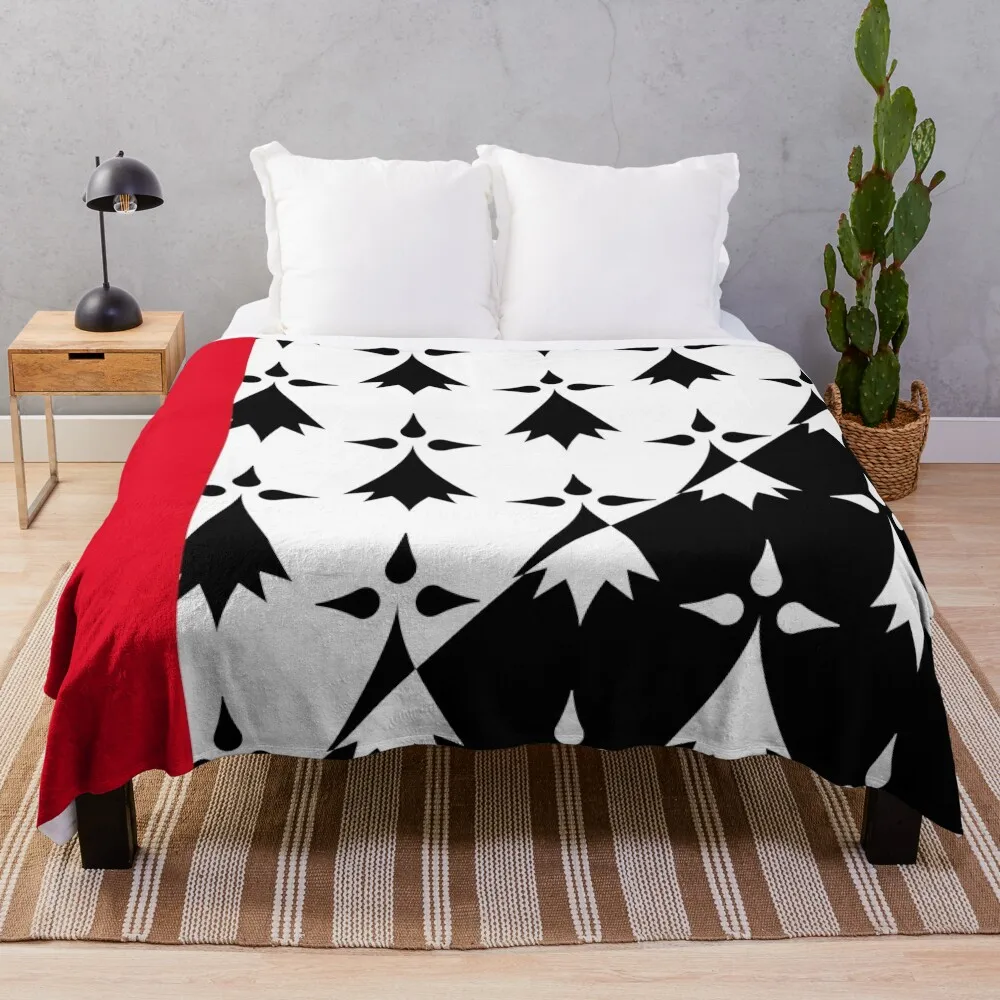 Одеяло с флагом Go?lo Bro Welo (Бриттани) теплое одеяло в клетку на заказ