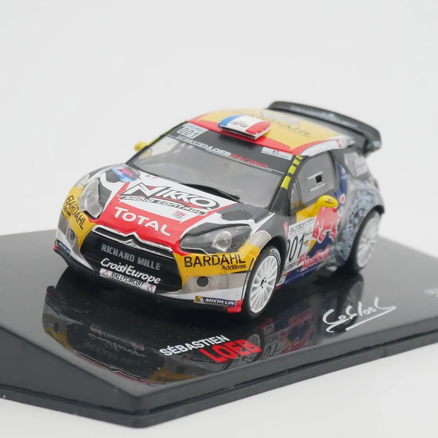 

Ixo 1:43 Scale Diecast Alloy DS 3 WRC 2016 LOEB Rally Racing Car Toy Model Classic Adult Collection Souvenir Gift Static Display