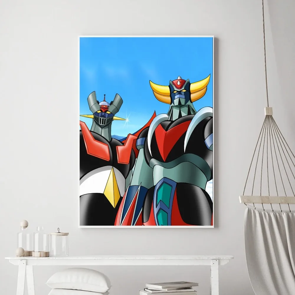 R-Robot Goldorak классический аниме постер принты плакат настенная живопись спальня