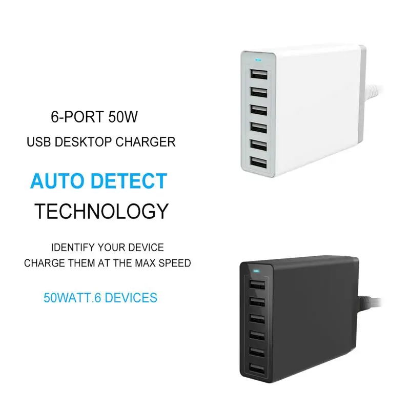 

1 Set USB Chargers Simple Convenient Easy to Use Charger Heads Multipurpose Meaningful Charging Tools White US Plog
