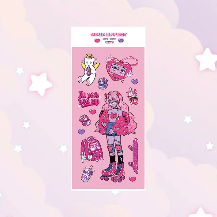

Магician Sweet Cool Girl Sticker