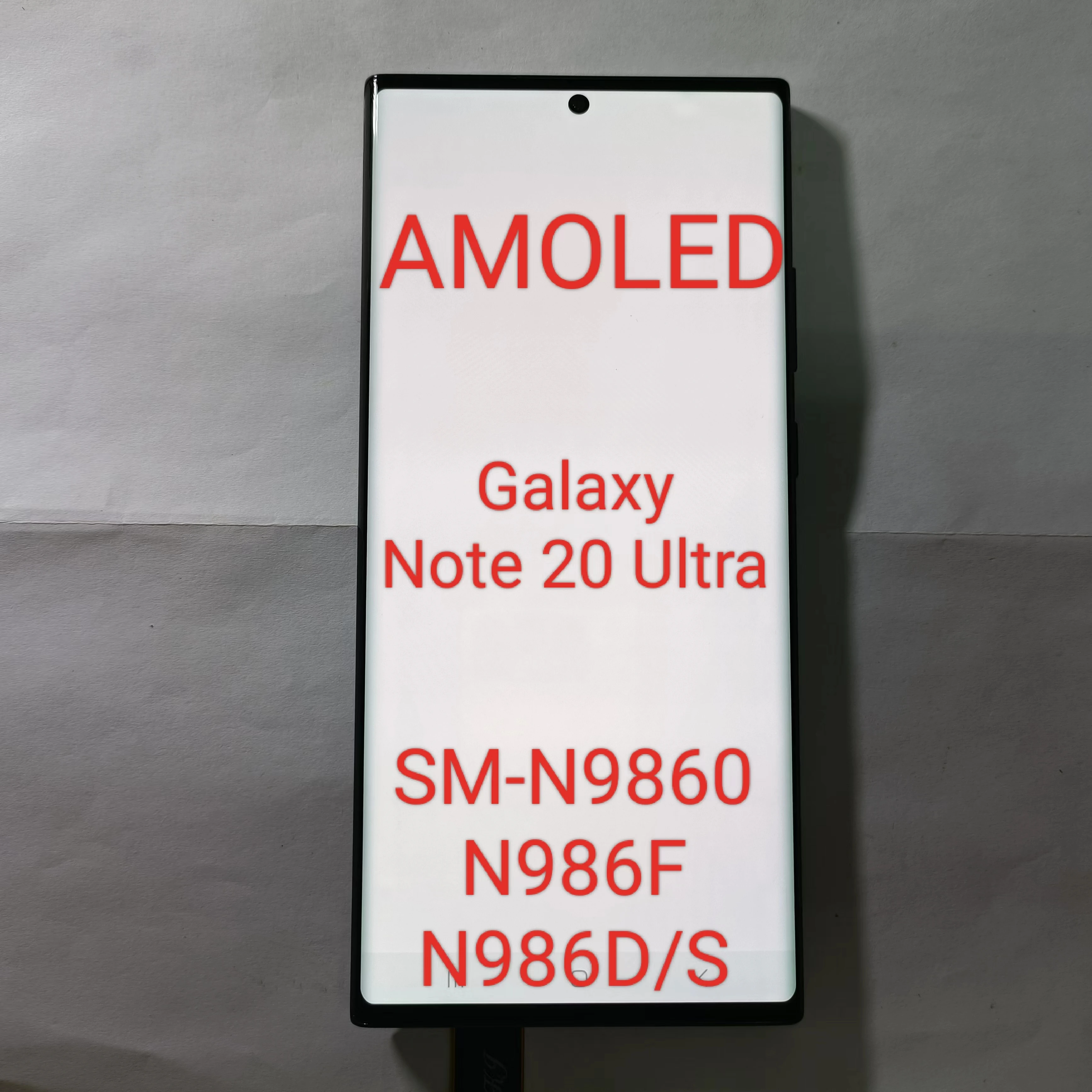

Оригинальный материал AMOLED Galaxy Note20, ультратонкий универсальный дисплей, экран подходит для телефона N986F N986D/S