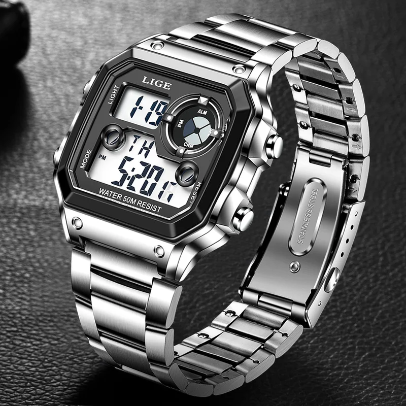 

Waterproof Watch Unisex Watch Luminous Display Multifunction Watch