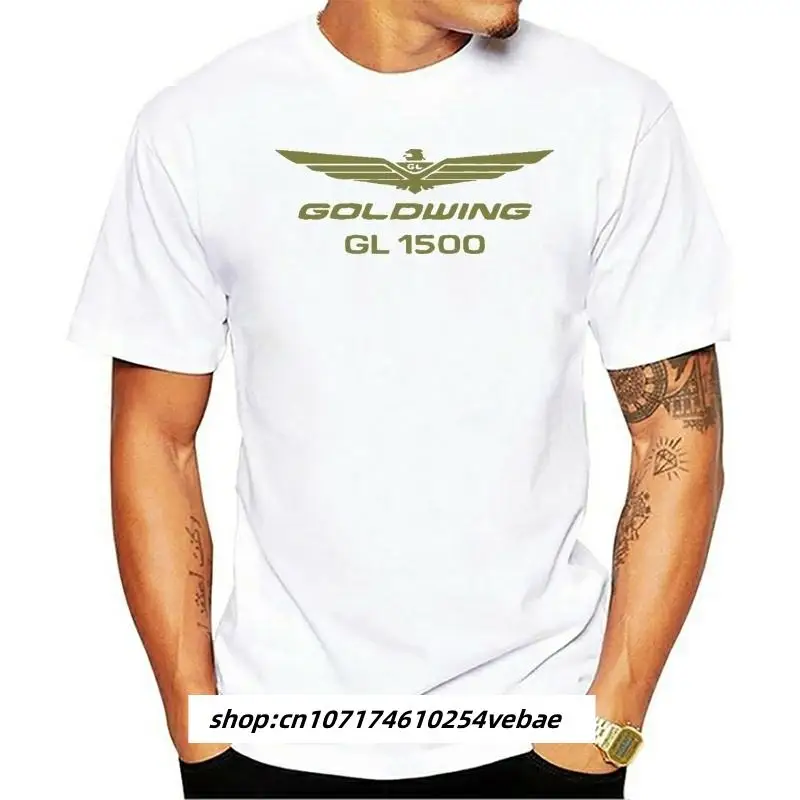

Goldwing Gl1500 Kaus Motor Cetak Kaus Fashion Pria Kaus Kepribadian Pakaian Merek Streetwear Lucu