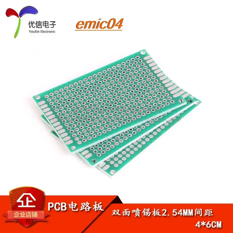 

10 шт., 2,54 мм, 4 Х6 см