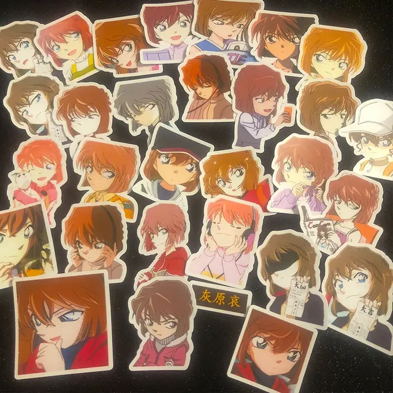 Стикер haiбара с ии аниме водостойкий стикер студенческие принадлежности детские