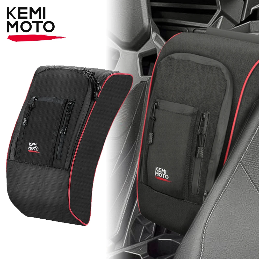 KEMIMOTO Center Console Shoulder Storage Bag 715004277 For Can am Maverick X3 Canam X3 XDS XRS Turbo R Max 2017-2022