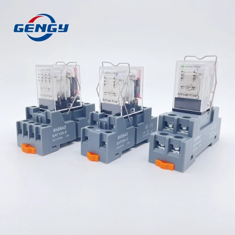 1 шт. HH52P 54P HH62P Серебряная контактная миниатюрная катушка общий электромагнитный