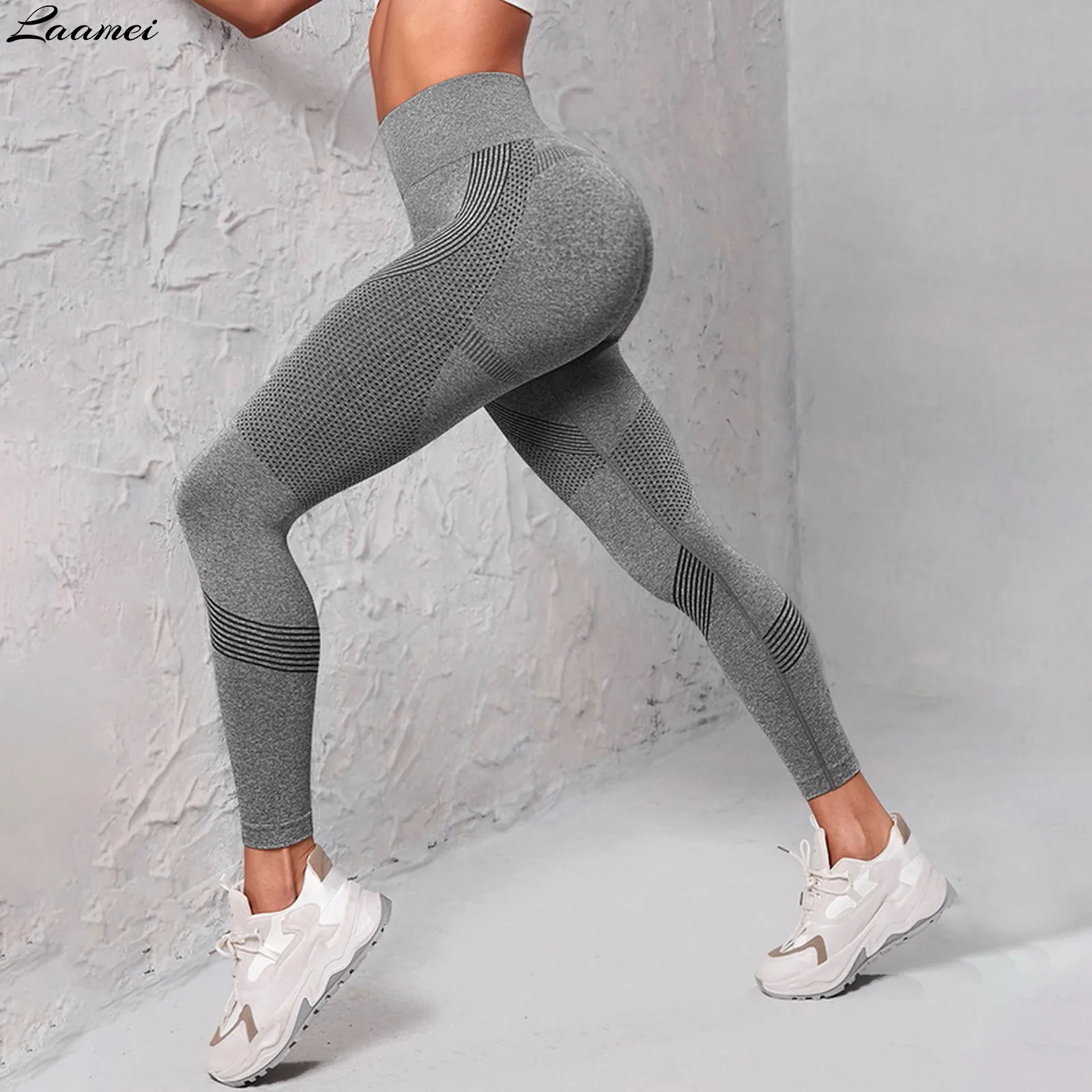 

Women's Yoga Leggings Seamless Peach Hip-Lifting High Waist Sweatpants Tight Running Tight Gym Push Up Fitness Pants Women