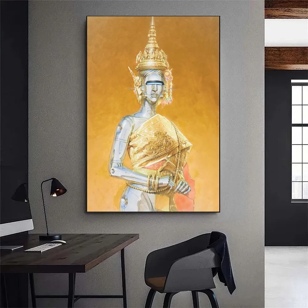 Постер-галерея Hajime S-Sorayama настенные наклейки украшение для дома самоклеящиеся