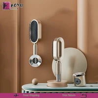 home salon high quality dry wet 2 use air cushion comb diy hair styling tool aristocratic female scalp massage comb anti static