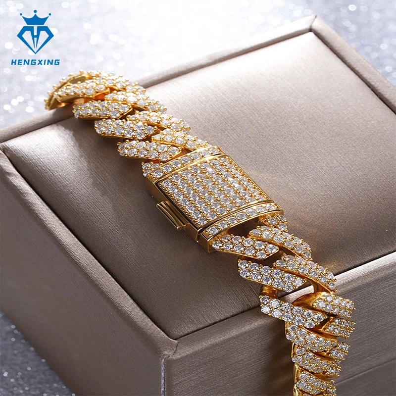 Высококачественные ювелирные изделия модный браслет-цепочка из кубинской цепи