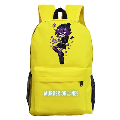 Рюкзак с принтом «Убийство дронов» для мальчиков и девочек, школьный рюкзак с героями мультфильмов для девочек, портативные рюкзаки большой емкости, подарки для школы
