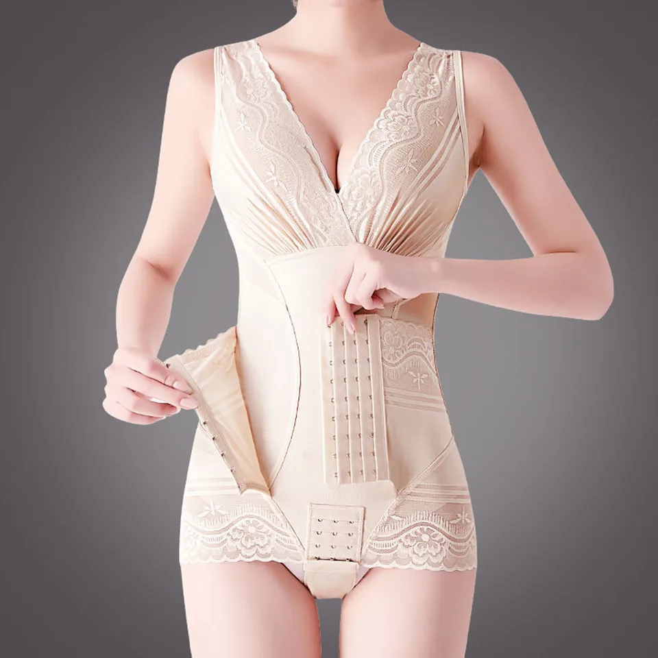 

Bodysuit Shapewear Tummy Contorl Bodysuits Seamless Bodysuit Shapers Women Body Shaper Waist Trainer Slimming Shapers 2022 New