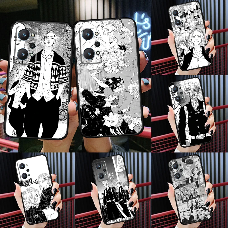 

Tokyo Revenge Manga Case For Realme 9 Pro Plus 8i 9i GT Neo 2 3 GT Master Cover For OnePlus 10 9 Pro Nord2 9R